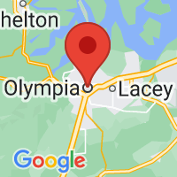 Map of Olympia, WA US